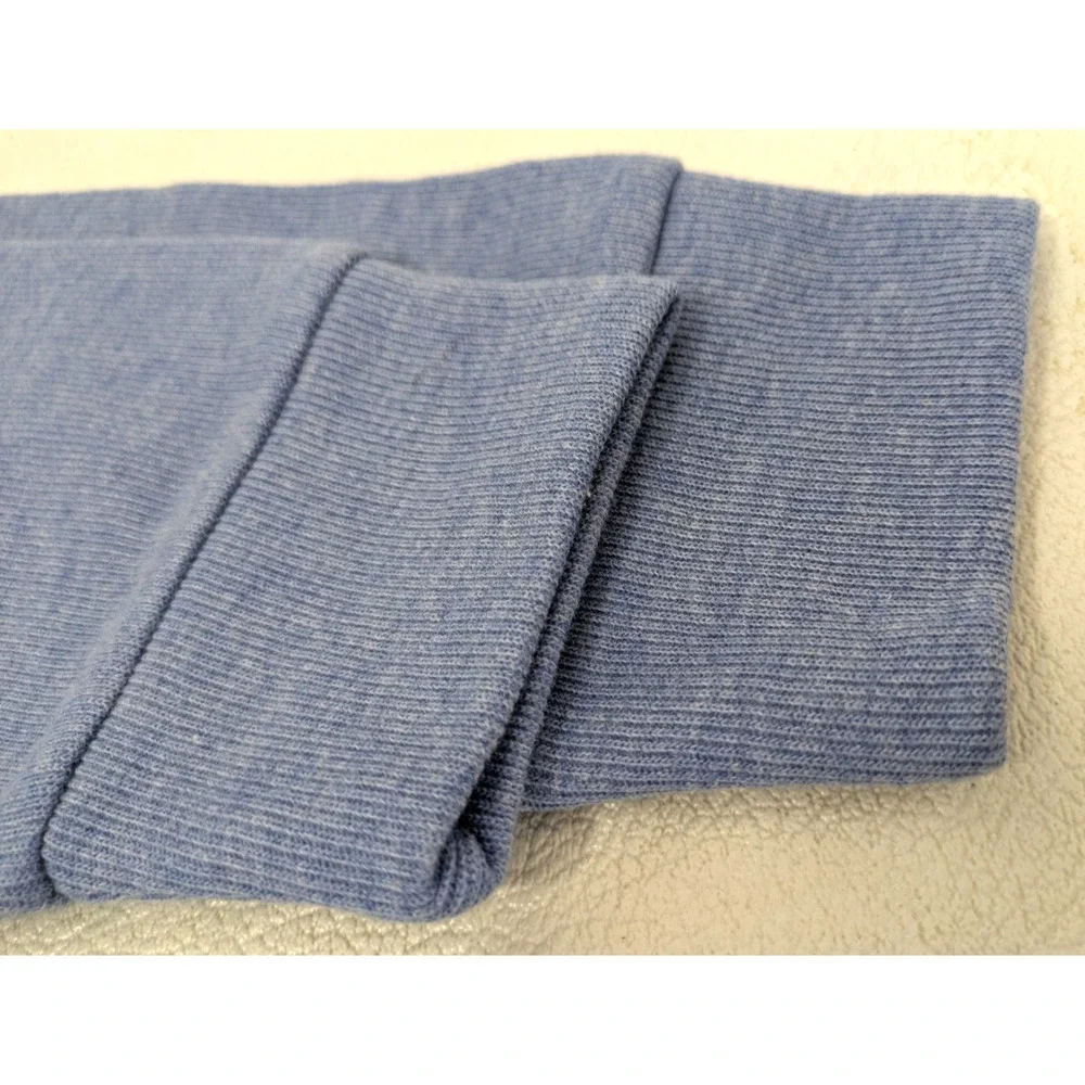 Men's US Polo Assn 1/4 Zip Pullover Blue Large Long Sleeve Sweater - Picture 10 of 10